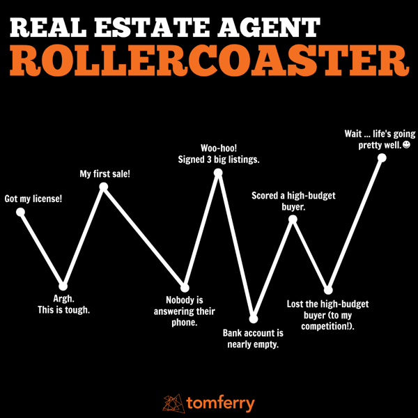New Real Estate Agent Rollercoaster